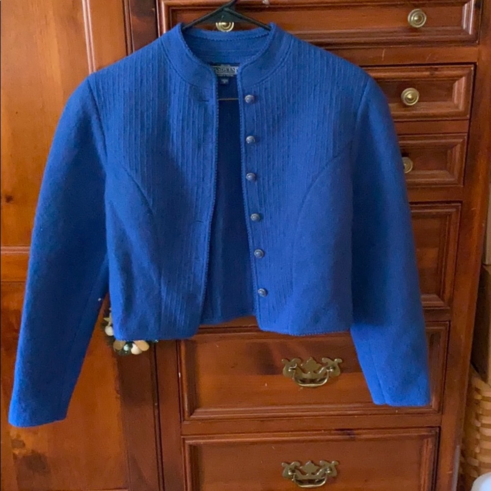 Lands’ End Womens Cropped jacket